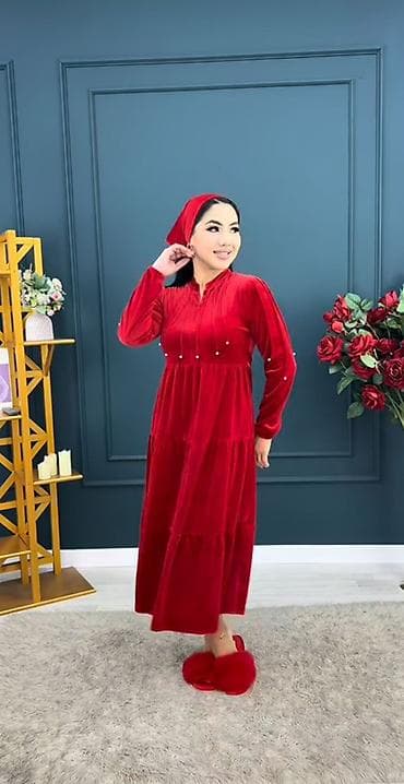 бамбуковый: Халат жоолугу мн ткань королевский бамбук размерлер 46 бир штук 48 эки — 2