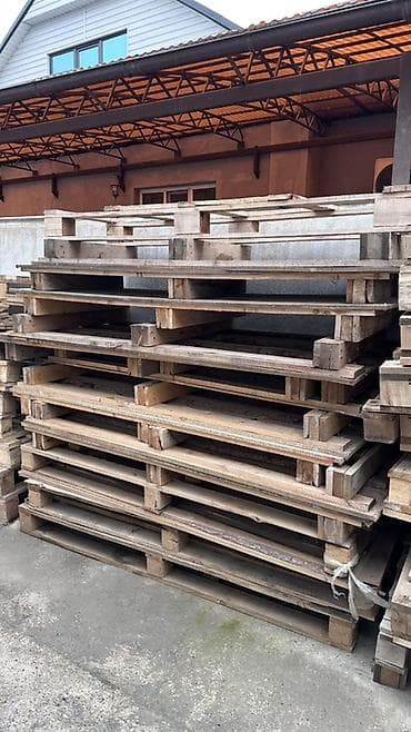 деревянные скамейки: Поддон В наличии — 1