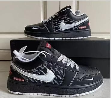 Жеке буюмдар: Эркектердин кроссовкасы, 42, Air Jordan, Жаңы, түсү - Кара, Өзү алып кетүү, Акылуу жеткирүү — 1