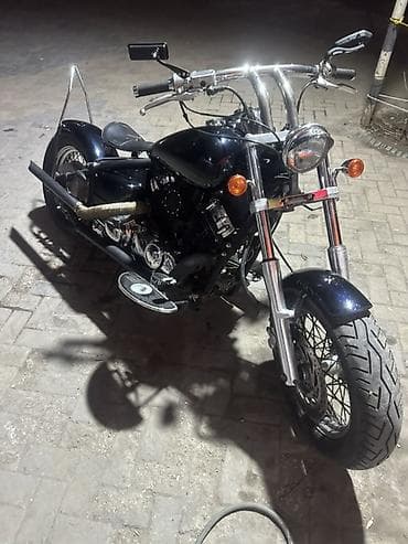 Мототехника: Чоппер Yamaha, 400 куб. см, Бензин, Чоңдор үчүн, Колдонулган — 2