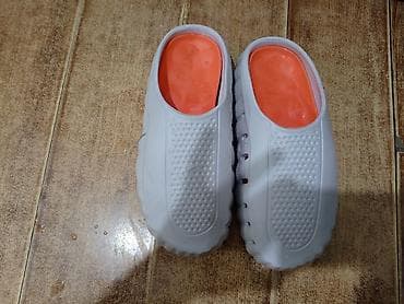 Сабо: Сабо, 41, Nike, Новый, цвет - Серый, Самовывоз — 3