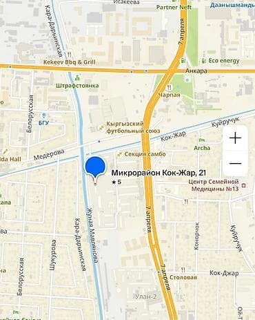 комната на месяц: 1 комната — 1