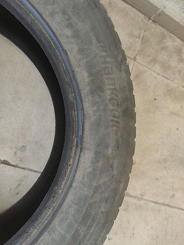 Шиналар 235 / 60 / R 18, Кыш, Колдонулган, Комплект, Жол тандабастар (АТ/МТ), Корея, Hankook — 4