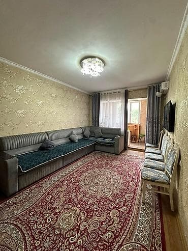3 комнаты, 63 м², Таатан ТЦ 105 серия, 2 этаж, Евроремонт