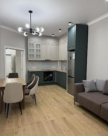 3: 3 комнаты, 80 м², 7 мкр Элитка, 15 этаж, Дизайнерский ремонт — 2