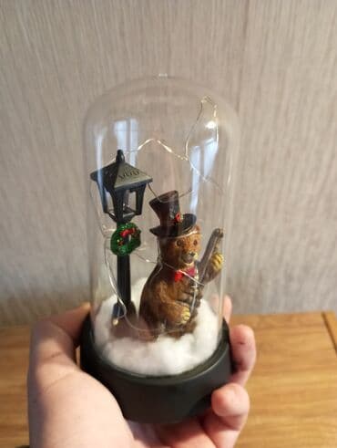 часы настенные цена в бишкеке: Новогодний декоративный светильник-диорама под стеклянным колпаком — 3