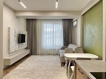 кввртиры: 2 комнаты, 49 м², Асанбай мкр Элитка, 10 этаж, Дизайнерский ремонт — 1