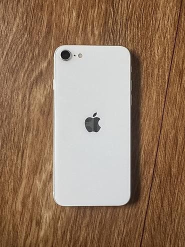 galaxy a01 core: IPhone SE 2020, Б/у, 64 ГБ, Белый, 74 % — 1