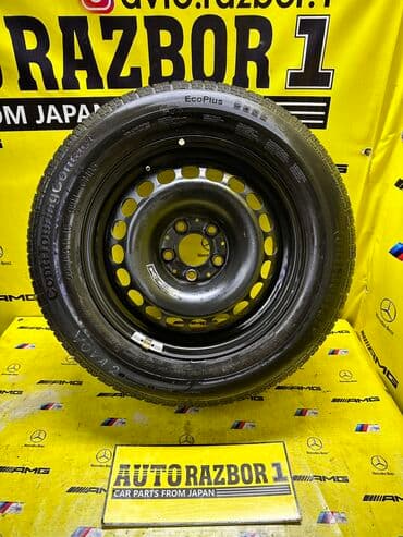 запчасти на хонда цивик в бишкеке: Дөңгөлөктөр монтажда 225 / 60 / R 16, Кыш, Колдонулган, Камдык, Жеңил унаалар, Темир, тешиктери - 5 — 1