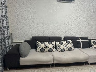 длинные диваны: Угловой диван, C подушками, One size — 2