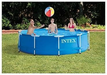 үч очок: Каркасный бассейн Intex круглый Конструкция/габариты Конструкция — 1