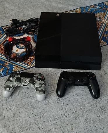 Г. Каракол продаю. Sony PlayStation 4 Fat, 500 гб. много игры интернет