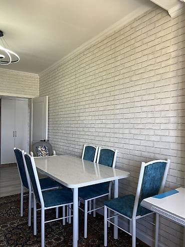 osh flat: 2 комнаты, 60 м², Городская больница №4 (ул. Айни) 4 этаж, Евроремонт — 7