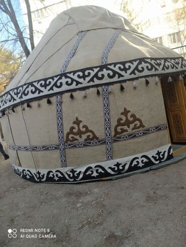 купить коран на русском языке в бишкеке: Аренда юрты, Каркас Деревянный, 75 баш, С полом, Самовар, Стол — 2