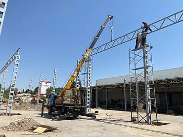 osmo mobile 3: Кран услуга Стрела 21 метр Контейнер вагон бухта кирпич кум шагыл — 8