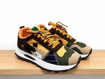 Кроссовки унисекс в стиле streetwear - Яркий многосоставной дизайн — 1