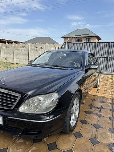 byd e9: Mercedes-Benz S-Class: 2003 г., 5 л, Автомат, Газ, Седан — 2