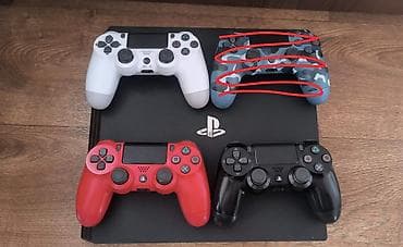 Геймпады для PS4 Sony Dualshock 4 (4 шт.) Продам два оригинальных at lalafo.kg Геймпады для PS4 Sony Dualshock 4 (4 шт.) Продам два оригинальных