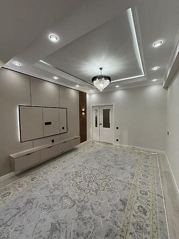 город кызыл кия: 1 комната, 42 м², Элитка, 4 этаж, Дизайнерский ремонт — 2