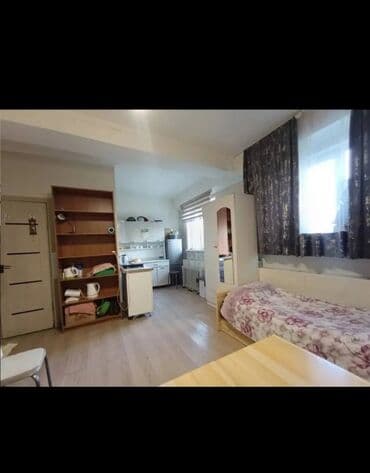 продаю квартира бишкек: 1 комната, 24 м², 1 этаж, Косметический ремонт — 5