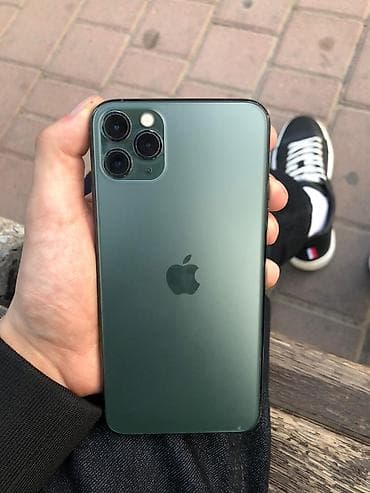 blu: IPhone 11 Pro Max, Б/у, Matte Midnight Green — 5