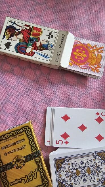 Эщиктин ролиги: Набор игральных карт. 2 колоды. Каждая колода -по 200 сомов — 7