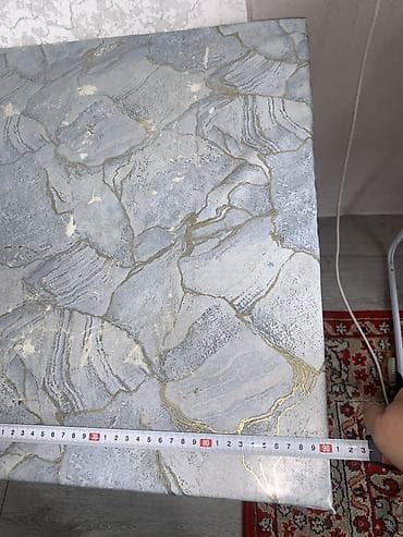 мебели шкафы: Компактный стол с ламинированной столешницей под камень — 4
