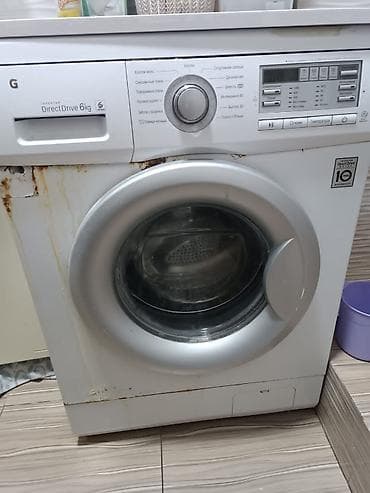 Стиральная машина LG оригинал с фронтальной загрузкой, инверторный