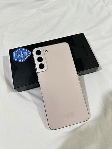 Samsung Galaxy S22 Plus, Б/у, 256 ГБ, цвет - Серебристый, 1 SIM, 2 SIM, eSIM