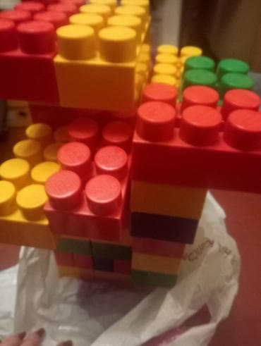 Башка товарлар: Крупный детский конструктор (мега-блоки) - Большие пластиковые блоки — 1