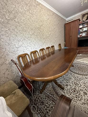 Столы для зала: Стол для зала, Б/у, Не раскладной, Овальная — 1
