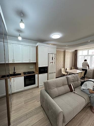 Квартиры: 2 комнаты, 82 м², Элитка, 10 этаж, Дизайнерский ремонт — 8