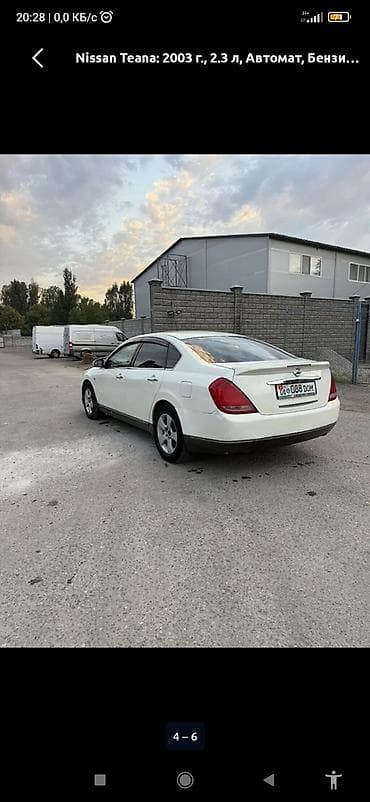 продаю виш: Nissan Teana: 2003 г., 2.3 л, Автомат, Бензин, Седан — 3