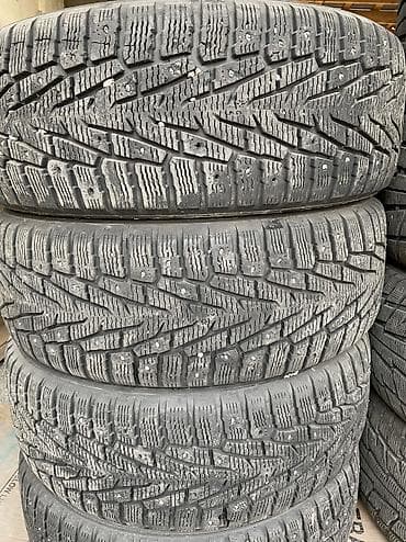 can am: Шины 185 / 50 / R 20, Зимняя шипованная, Б/у, Комплект, Внедорожные (АТ/МТ) — 6