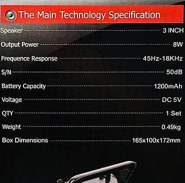 калонка динамик: Портативная мультимедийная акустическая система с микрофоном - — 2