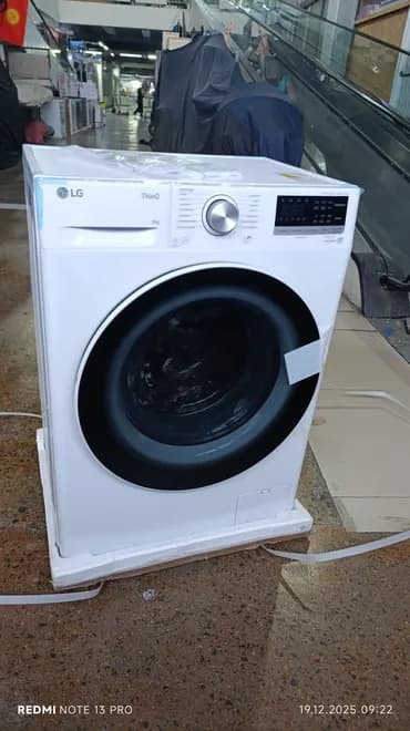 Кир жуучу машина LG, Жаңы, Автомат, 9 кг чейин, Компакттуу