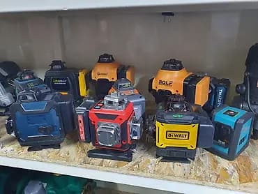 Лазерные уровни/нивелиры 360° (линейные и ротационные) — широкий