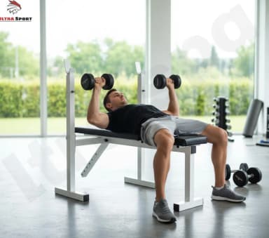 Наклонная скамья со стойкой 🔥 -▫️качественная полимерная закаленная