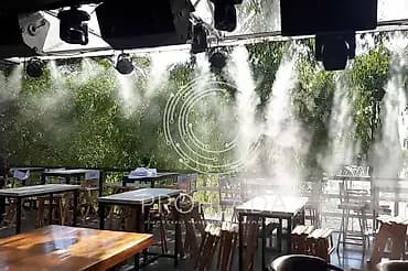 Система охлаждения для летних террас, частных домов, кафе, ресторанов