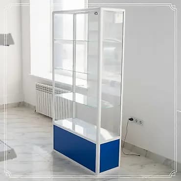 Прилавок витрина, витрина стеклянная, торговые витрины металлические