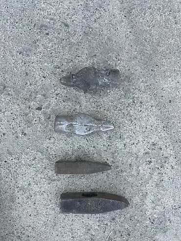 Набор боёв/бойков для молотков и кувалд, 4 шт. Состав: - Бойок с