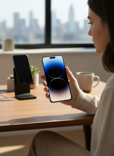 IPhone 14 Pro Max, Б/у, 256 ГБ, Серебристый, 83 %