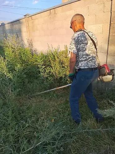 Уборка территории, Стрижка газона