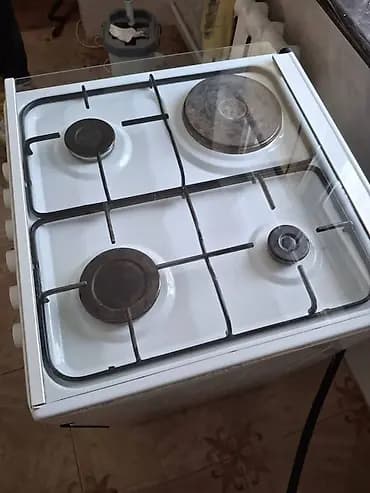 Плита Simfer, комбинированная варочная поверхность + духовой шкаф