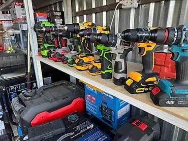 Аккумуляторные дрели‑шуруповёрты (линейка 21V/48V)