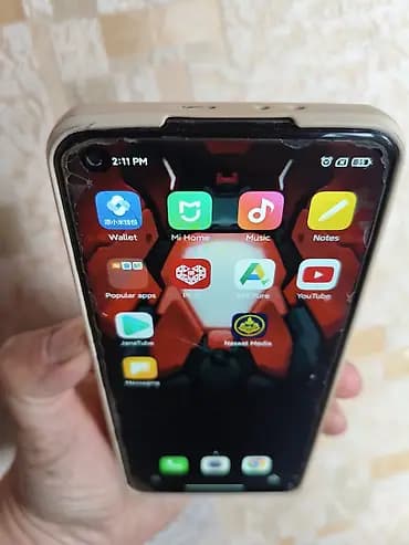 Xiaomi, Mi 11, Б/у, цвет - Черный, 2 SIM