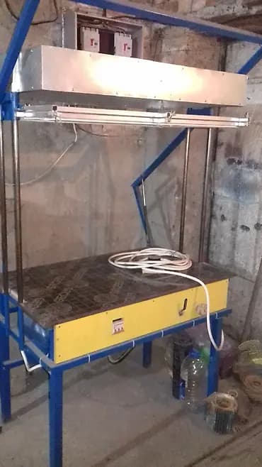 Термовакуумный станок (термоформовочный стол) для изготовления изделий