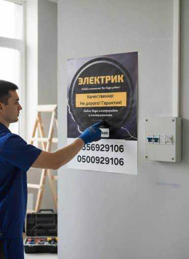 Электрик. Больше 6 лет опыта