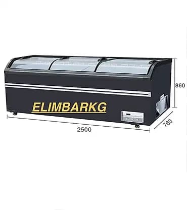 Промышленный морозильный бонета-ларь ELIMBARKG - Тип: горизонтальная