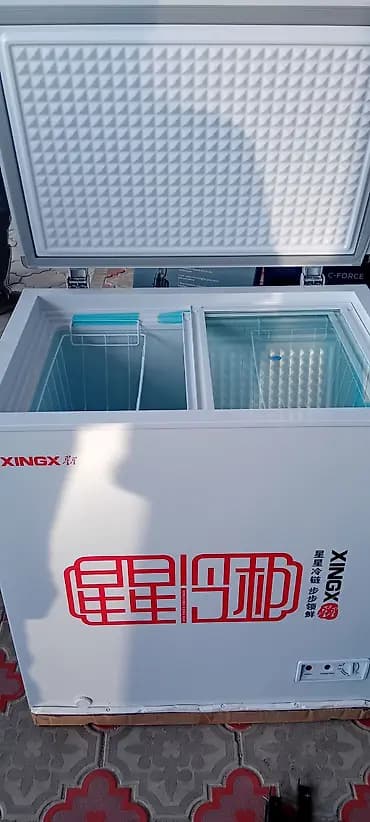 Морозильный ларь XINGX (верхняя крышка-скамья, горизонтальный тип) -